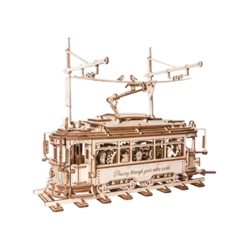 Robotime - Maquette de tramway classique en bois