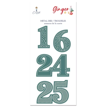 Troquel Números de la Suerte Ginger Cocoloko