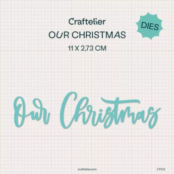 Troquel Our Christmas Mi Tienda de Arte

