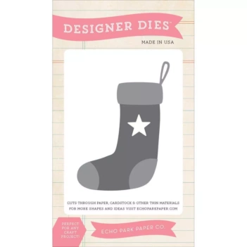 Echo Park Christmas Sock Die for Sizzix