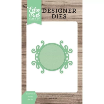 Troquel Nesting Pinked Circle Echo Park dla Sizzix