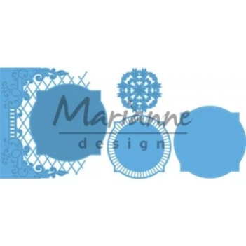 Troquel + Prägung Marianne Design Conejo kompatibel mit Sizzix