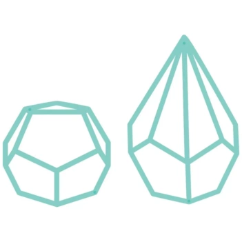 SUPER OFFRE **40%** Matrice Geo Terrariums KaiserCraft pour Sizzix