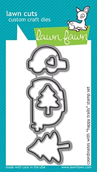 Lawn Fawn Die compatible with Sizzix, Happy Trails