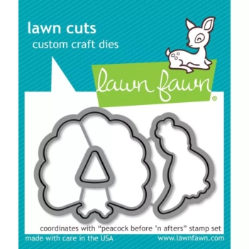 Troquel Lawn Fawn Birthday Before 'n Afters kompatybilny z Sizzix