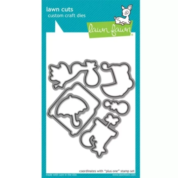 Lawn Fawn Plus One Die Kompatybilny z Sizzix