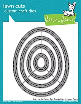 Troquel Easter Egg Frames compatible con Sizzix