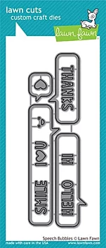 Troquel Speech Bubbles compatible con Sizzix
