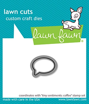 Troqueles Treat Cart Add-On: Coffee Lawn Fawn