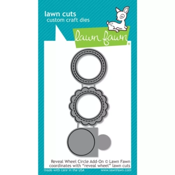 Troqueles Reveal Wheel Circle Add-On Lawn Fawn