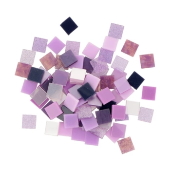 Teselas para mosaico Violeta Artemio 1cm