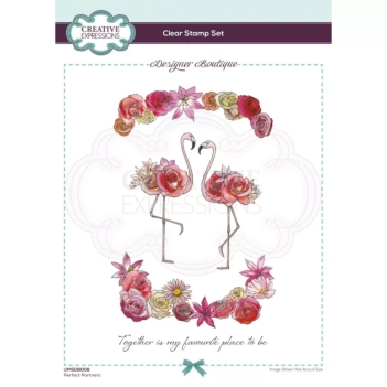 Creative Expressions Set mit Transparenten Stempeln - Perfect Partners