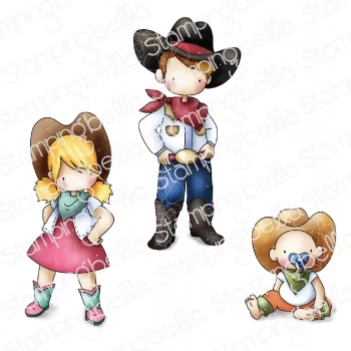 Pieczątki Uptown Cowboy Kids Stamping Bella