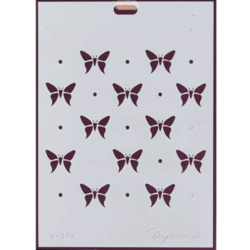 Plantilla de Stencil (15x21cm) V-179