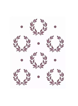 SUPER OFERTA **50%** Plantilla de Stencil V-181 Coronas de laurel 15x21cm Dayka