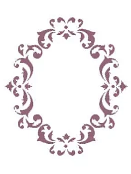 Crown Stencil (15x21cm) V-215