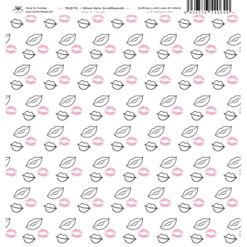 Papel Vellum Love It Kisses 30x30cm 
