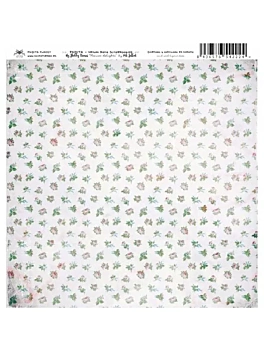 Papel Vellum Flower Delight My Shabby Dreams Fridita 30x30cm 