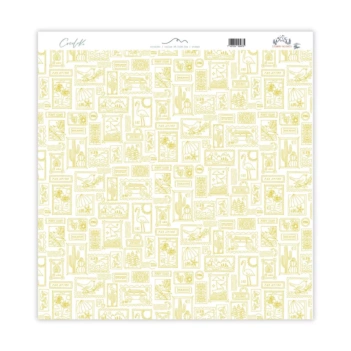 Papel vellum Flores Starry Starry Nights Cocoloko 30x30cm