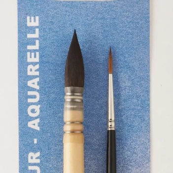 Raphaël Set mit 2 Aquarellpinseln - Marta und Petit Gris
