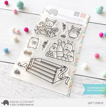 Mama Elephant Transparentes Stempelset Gift Crate