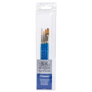 Set 4 pennelli assortiti per acquerello Cotman Winsor &amp; Newton