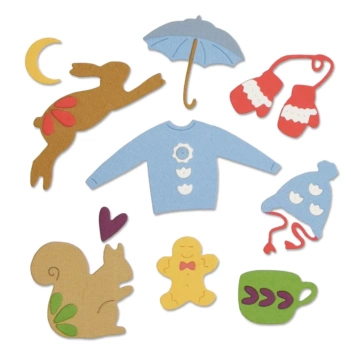 Winter Elements thinlits dies Sizzix 663412
