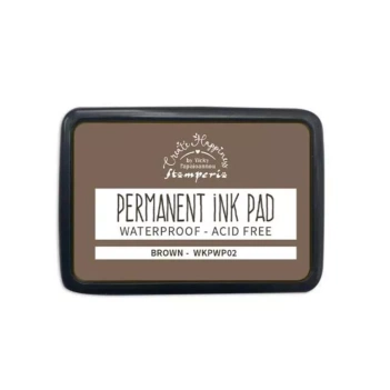 Tinta permanente Negro Create Happiness All You Need For Christmas Stamperia