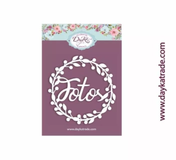 Dayka Fotos (Photos) cardboard silhouette Filigree