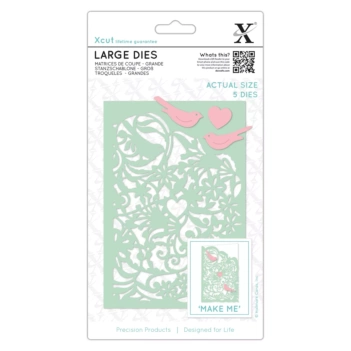 Troquel Xcut Tórtolos compatible con Sizzix