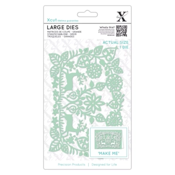 Troquel Xcut Bosques Populares compatible con Sizzix