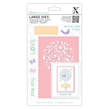 Troquel Xcut Árbol tradicional compatible con Sizzix