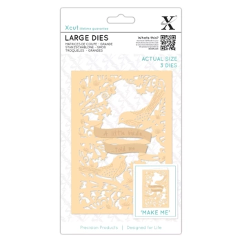 Troquel Xcut Pequeño pajarito compatible con Sizzix