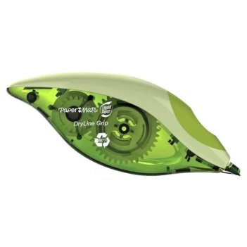 Corrector en Cinta DryLine Grip Verde Paper Mate 8,5m