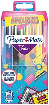 Set de 16 Rotuladores Edición Especial Retro Flair Paper Mate