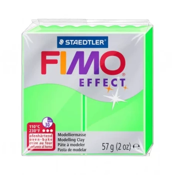 Fimo Effect Pasta 57gr.  501 Neon Groen