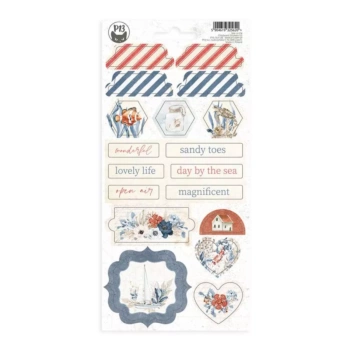 P13 Sea la vie Chipboard Stickers 03 