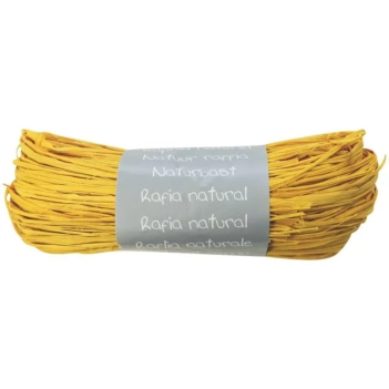 Maildor lemon yellow natural raffia skein 50g