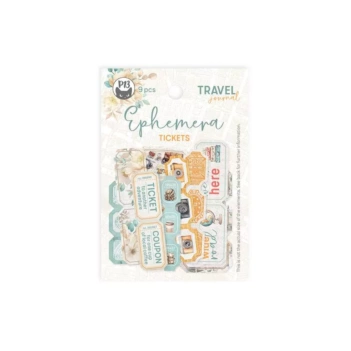Die-cuts Ephemera Tickets Travel Journal P13