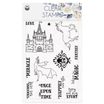 P13 Once Upon a Time Transparante Stempelset