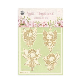 Die-cuts Elements for Travel Jornal Believe in Fairies P13