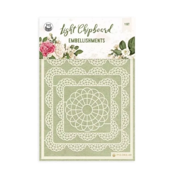 SUPER OFERTA **40%** Die-Cuts Light Chipboard #05 Dear Love P13