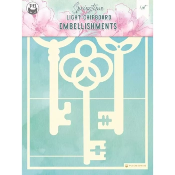 Die-Cuts Light Chipboard Springtime #09 P13