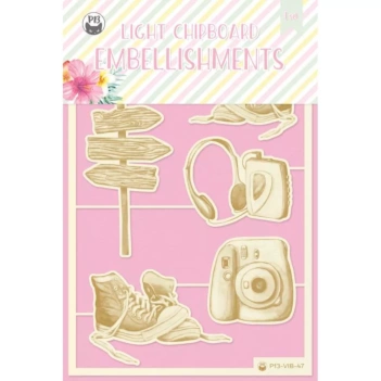 Die-Cuts Light Chipboard #04 Summer Vibes P13