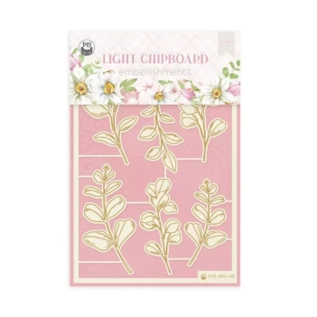 Die-Cuts Light Chipboard ramas Spring is calling P13