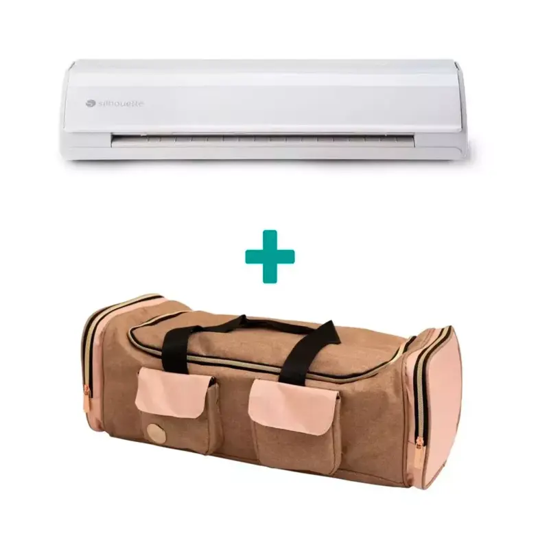 Silhouette Cameo 5 + Machine Tote Rose & Taupe We R Makers