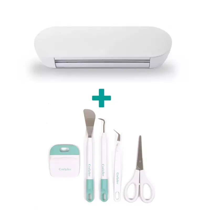 Kit Ritratto Silhouette 4 + Set Strumenti Base Craftelier