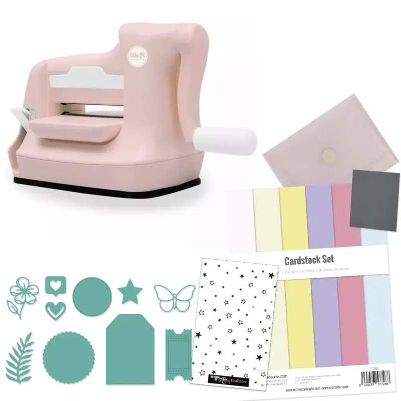 Mini Evolution Rosa We R + Exclusivo Kit Iniciação