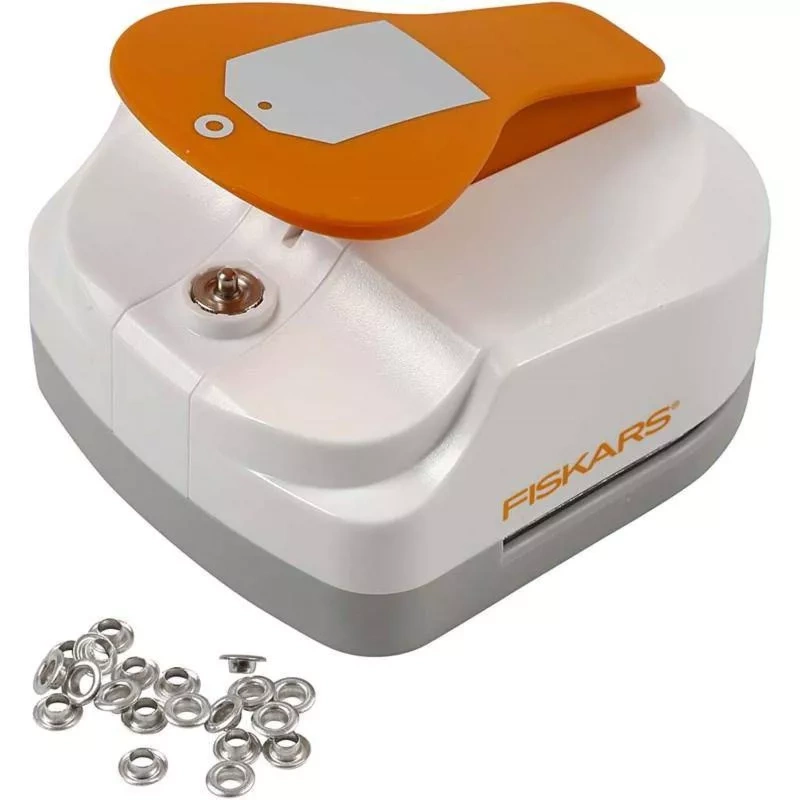 Fiskars Tag Maker Punch-Simple, 1 count - Fry's Food Stores