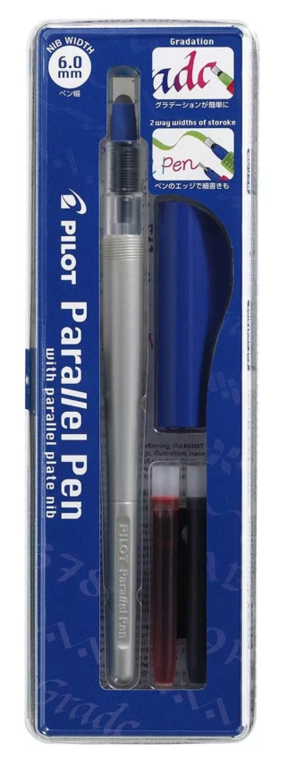 Stylo plume calligraphie PILOT Parallel Pen plume extra-large
